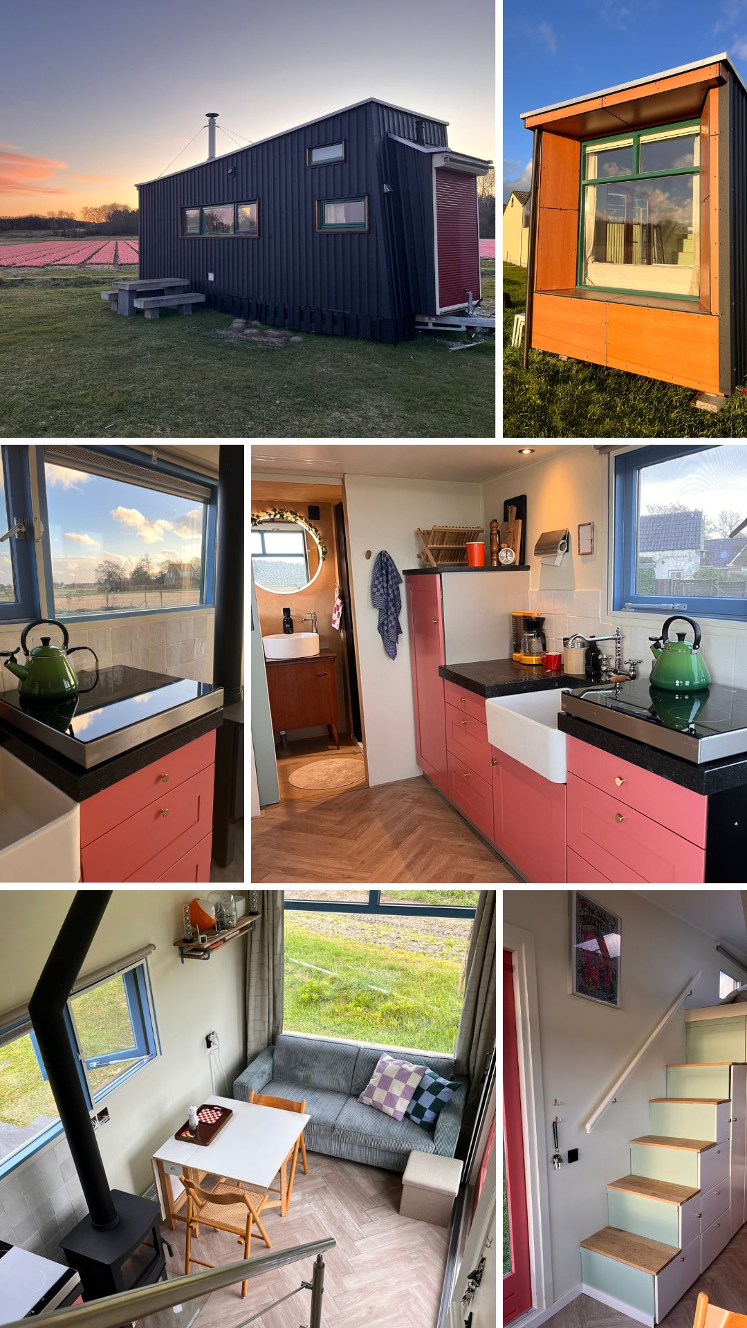 Fotocollage van Villa Wildebras